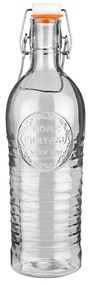 Μπουκάλι Γυάλινο-Μεταλλικό Διάφανο Essentials Estia 1100ml-9x30,8εκ. 01-21832