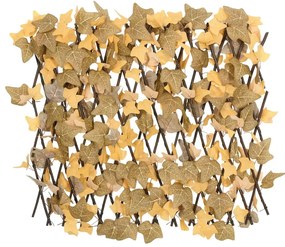 vidaXL Καφασωτό Επεκτ. Πορτοκαλί 180x60 εκ. Τεχνητός Σφένδαμος