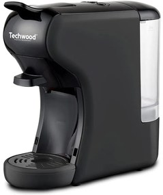 Καφετιέρα για κάψουλες Techwood TCA-196N, Dolce Gusto и Nespresso,Dolce Gusto & Nespresso, Πίεσης 19bar, 1450W, Μαύρο χρώμα