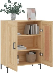 vidaXL Ντουλάπι Sonoma Δρυς 69,5 x 34 x 90 εκ. από Επεξεργασμένο Ξύλο