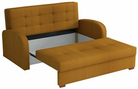 Καναπές κρεβάτι Columbus 116, Αριθμός θέσεων: 2, Αποθηκευτικός χώρος, 85x153x98cm, 65 kg, Πόδια: Ξύλο, Έπιπλα ήδη συναρμολογημένα, Ξύλο: Πεύκο