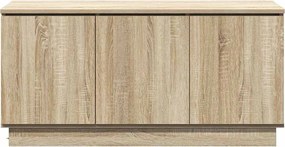 vidaXL Ντουλάπι TV Δρύς Sonoma 100 x 38 x 49 εκ. Επεξεργασμένο ξύλο