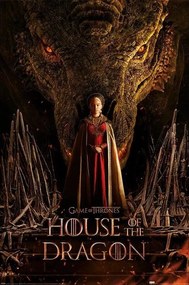 Αφίσα House of the Dragon - Dragon Throne, (61 x 91.5 cm)