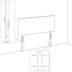 Κρεβάτι Boxspring με Στρώμα Taupe 200x200 εκ. Υφασμάτινο - Μπεζ-Γκρι