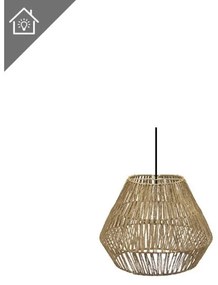 Κρεμαστό Φωτιστικό Οροφής E27 IP20 Sisine LUMBOS020XXHINW New Garden-LUMBOS020XXHINW-Καφέ LUMBOS020XXHINW