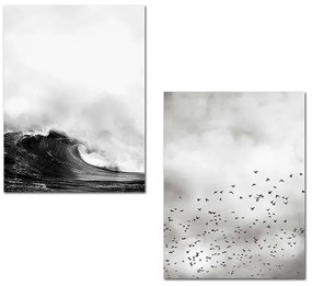 Πίνακας σε mdf PWF-0195 με ψηφιακή εκτύπωση 2πτυχο 60x2.7x40 εκ.