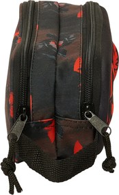 Διπλή Κασετίνα Batman Μαύρο 21 x 8 x 6 cm 3D