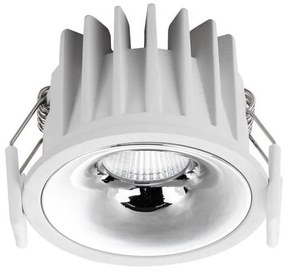 Φωτιστικό Χωνευτό LED 12W IP44 4000K Λευκό 6765 Spotlight-6765-Λευκό 6765