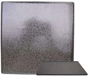 Πλατώ Σερβιρίσματος Black 02263340 22,7x22,7x0,6cm Black Gusta Ceramic