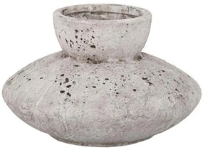 Βάζο 028-125-144 27x27x16cm Grey Κεραμικό
