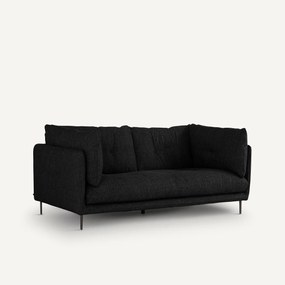 Καναπές 2 θέσεων, υφασμα μελανζέ, Botero