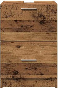 vidaXL Ντουλάπι Μπάνιου Παλιό Ξύλο 40 x 37 x 59 cm Επεξεργασμένο ξύλο