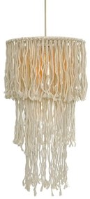 Φωτιστικό Οροφής Thassos TF20261P 1xΕ27 Φ40cm 180cm Ecru Aca Wool