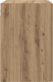 vidaXL Ντουλάπα Τοίχου Artisan Δρυς 80 x 42,5 x 64 εκ