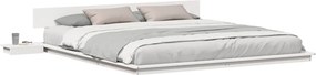 vidaXL Σκελετός Κρεβατιού Λευκό 180 x 200 cm ξύλο