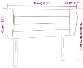 ΚΕΦΑΛΑΡΙ ΜΕ ΠΤΕΡΥΓΙΑ TAUPE 83 X 23 X 78/88 ΕΚ. ΥΦΑΣΜΑΤΙΝΟ 3117262