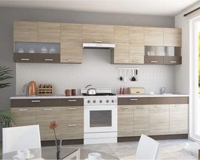 Alina Κάτω ντουλάπι 30x44,5x85εκ Σονόμα-Μόκκα SO-AD30