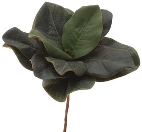 Διακοσμητικό Κλαδί-Λουλούδι 3-85-330-0015 Υ33 Dark Green Inart Πλαστικό