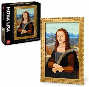Παιχνίδι Kατασκευή Lego Mona Lisa Πολύχρωμο