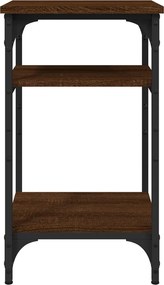 vidaXL Βοηθητικό Τραπέζι Καφέ Δρυς 35 x 30 x 60 εκ. Επεξεργασμένο Ξύλο