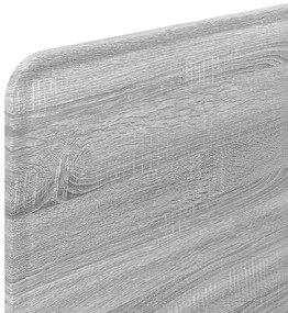 vidaXL Κεφαλάρι Γκρίζο Σονομα 75 cm Επεξεργασμένο ξύλο