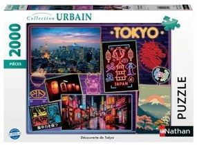 Παζλ Ravensburger Découverte de Tokyo 2000 Τεμάχια