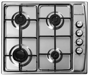 HAUSBERG HB-555 INOX 4 GAS Εντοιχιζόμενη Εστία