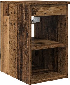 vidaXL Ντουλάπι Μπάνιου Παλαιωμένο ξύλο 30 x 41 x 50 εκ.