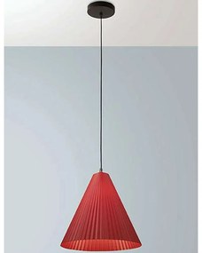 Φωτιστικό Οροφής Cone 3758-40-133 Φ31,5x25cm 1xE27 10W Bordo Fabas Luce