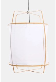 Κρεμαστό Φωτιστικό Οροφής 1xE27 Λευκό Φ67cm Z2 Blonde Cotton Cover 902.101.01/CC/P AY Illuminate-902.101.01/CC/P-Λευκό 902.101.01/CC/P