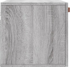 vidaXL Ντουλάπι Τοίχου Γκρι Sonoma 60x36,5x35 εκ. Επεξεργασμένο Ξύλο