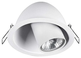 Φωτιστικό Οροφής - Σποτ Dot 9378 Χωνευτό 1xGU10 35W White Nowodvorski Metal
