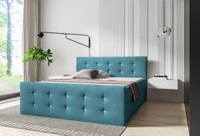 Επενδυμένο κρεβάτι Stars-Ekrou-200 x 200