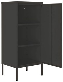 vidaXL Ντουλάπι Αποθήκευσης Ανθρακί 42,5x35x101,5 εκ. από Ατσάλι