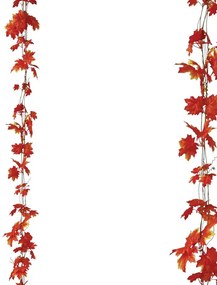 MarHome ΓΙΡΛΑΝΤΑ ΠΟΡΤΟΚΑΛΙ ΠΛΑΤΑΝΙ Χ3 - Υ270cm 1/132ΚΙΒ  00-3507-6