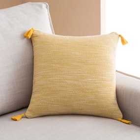 Μαξιλαροθήκη Διακοσμητική Dreadlocks 504/ 10 Sun Yellow Gofis Home 43X43 100% Cotton