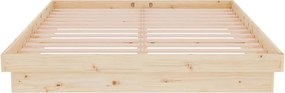 vidaXL Πλαίσιο Κρεβατιού 140 x 200 εκ. από Μασίφ Ξύλο