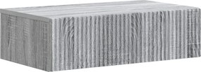 vidaXL Τραπεζάκι Τοίχου 59 x 34,5 x 17 εκ. Επεξεργασμένο Ξύλο