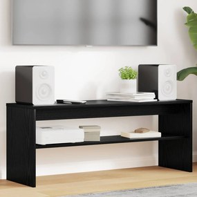 vidaXL Ντουλάπι TV Μαύρη Οξυά 100 x 30 x 40 εκ Επεξεργασμένο ξύλο