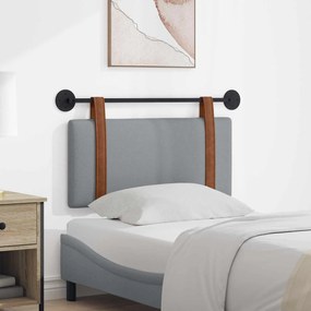 vidaXL Κρεμαστό Κεφαλάρι Ανοιχτό γκρι Αντίκα PU