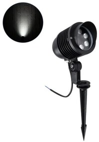 Σποτ Φωτιστικό για Φυτά-Δέντρα Καρφωτό LED 6W IP65 6000K Ανθρακί TREELIGHT-LINA 90653 Globostar-90653-Ανθρακί 90653