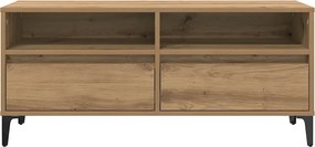 vidaXL Ντουλάπι TV 100 x 34,5 x 44,5 εκ. Artisan Oak