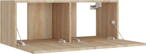 vidaXL Σετ Επίπλων Τηλεόρασης 8 Τεμαχίων Sonoma Δρυς Επεξ. Ξύλο