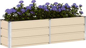 vidaXL Γλάστρα Ελεφαντόδοντο 160 x 40 x 45 cm Ατσάλι