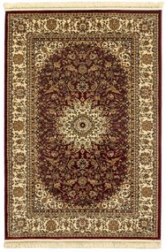 Χαλί Persia 1019 Burgundy με κρόσσι - 160x230