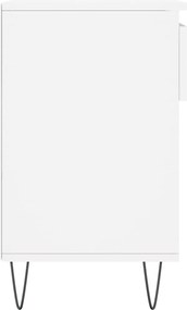 vidaXL Παπουτσοθήκη Λευκή 102x36x60 εκ. από Επεξεργασμένο Ξύλο