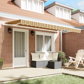 vidaXL Σκηνίτσα Αναδιπλούμενη Πολύχρωμο 400 x 200 cm