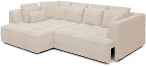 Γωνιακός καναπές Vianca-Krem-Αριστερή