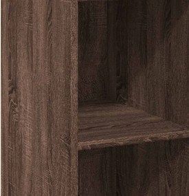 vidaXL Ντουλάπι Καφέ Δρυς 40x41x124 εκ. από Επεξεργασμένο Ξύλο