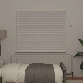 vidaXL Ρολό Παραθύρου με κουρτίνες Άλλο Λευκό 80 x 130 εκ Αλουμίνιο